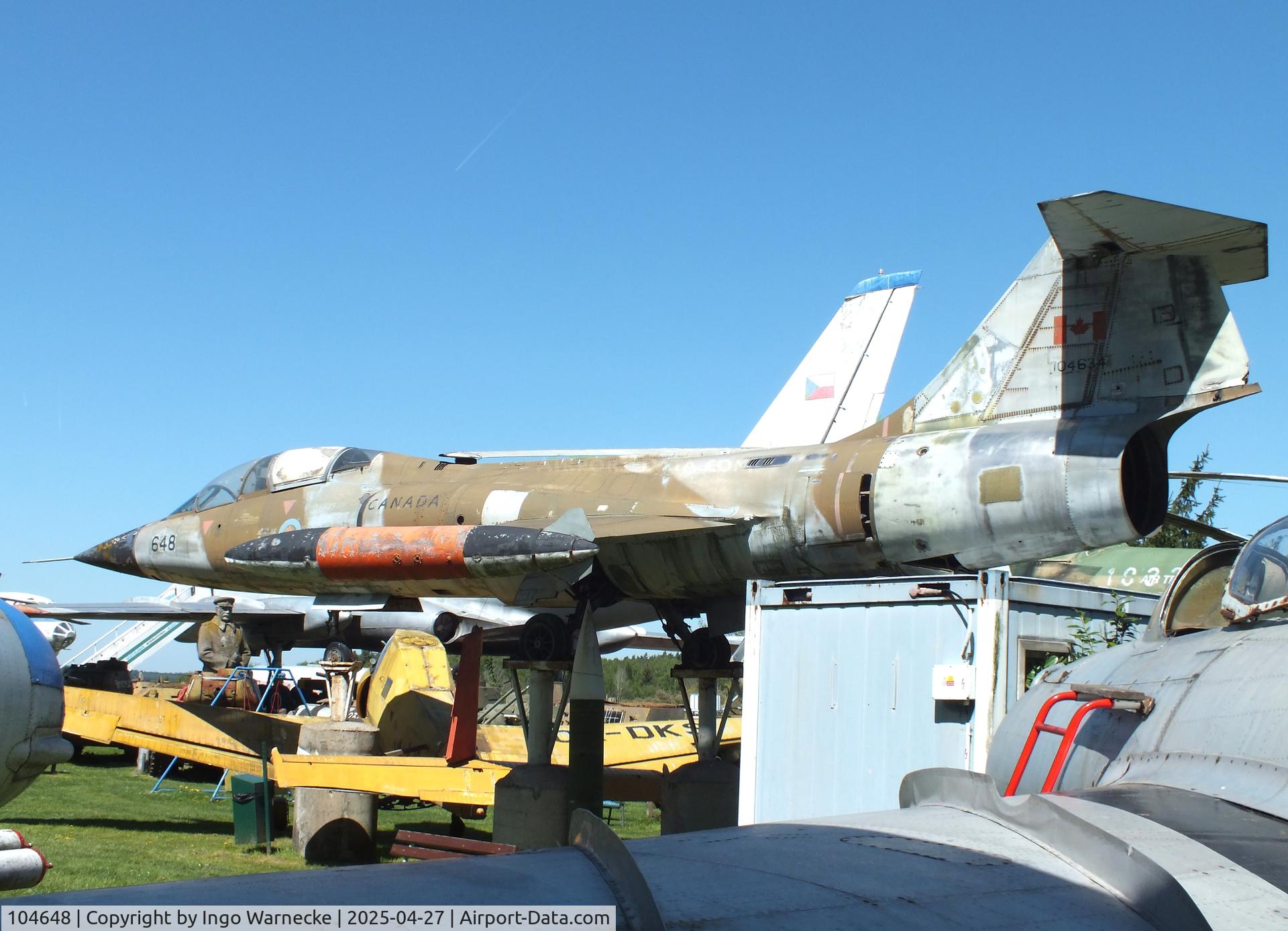 104648, Lockheed CF-104D Starfighter C/N 583A-5318, Lockheed CF-104D Starfighter at the Air Park Zruč-Senec