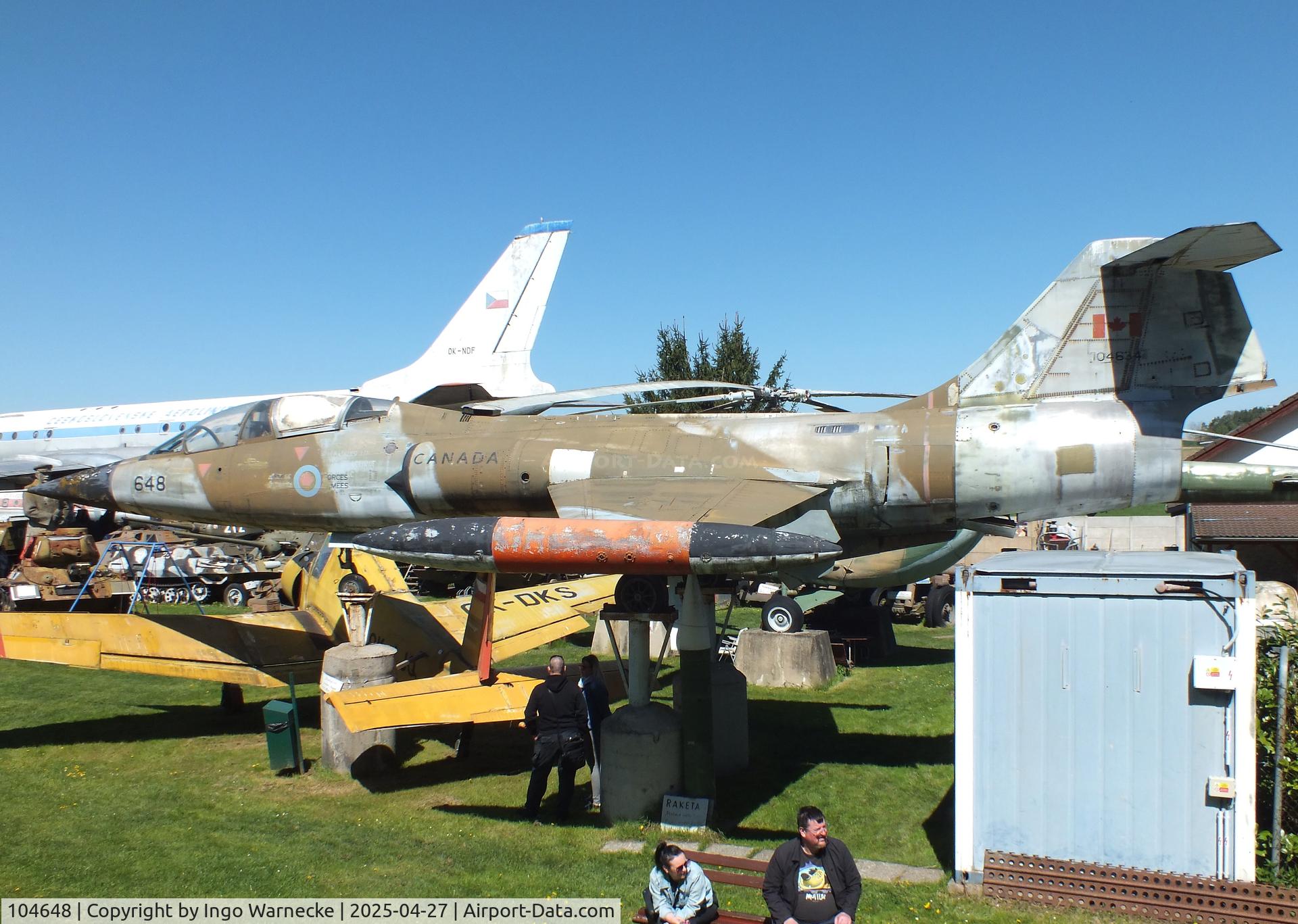104648, Lockheed CF-104D Starfighter C/N 583A-5318, Lockheed CF-104D Starfighter at the Air Park Zruč-Senec
