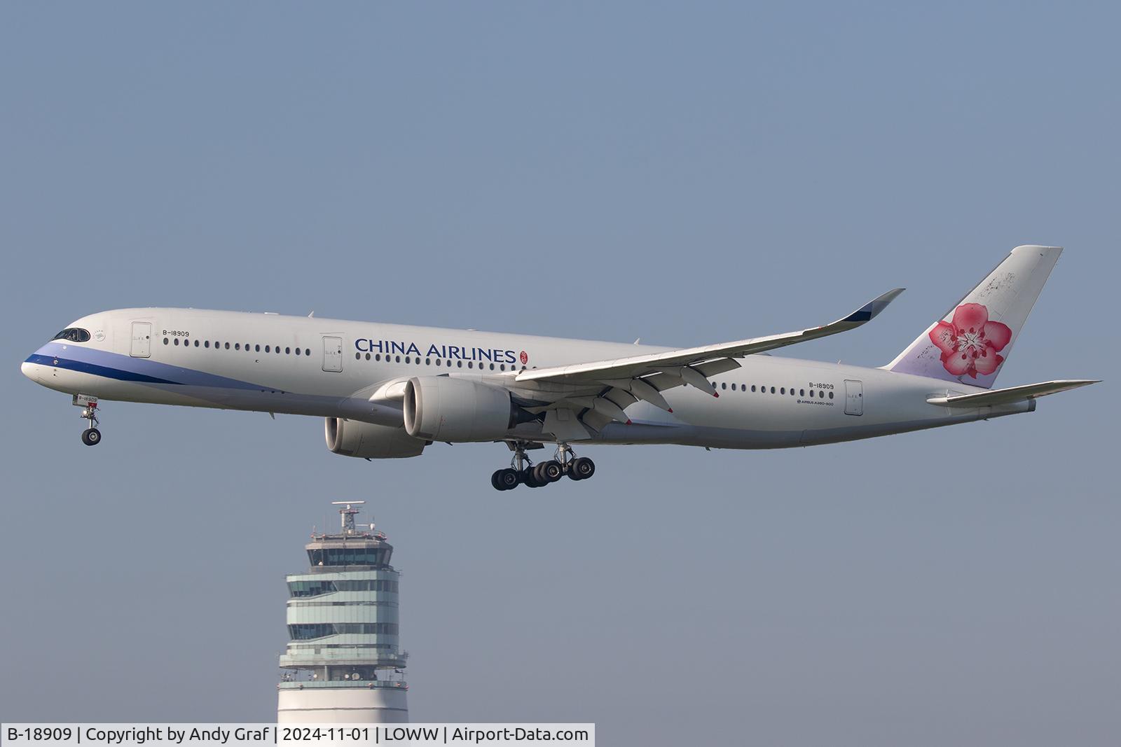B-18909, 2017 Airbus A350-900 C/N 138, China Airlines A350-900