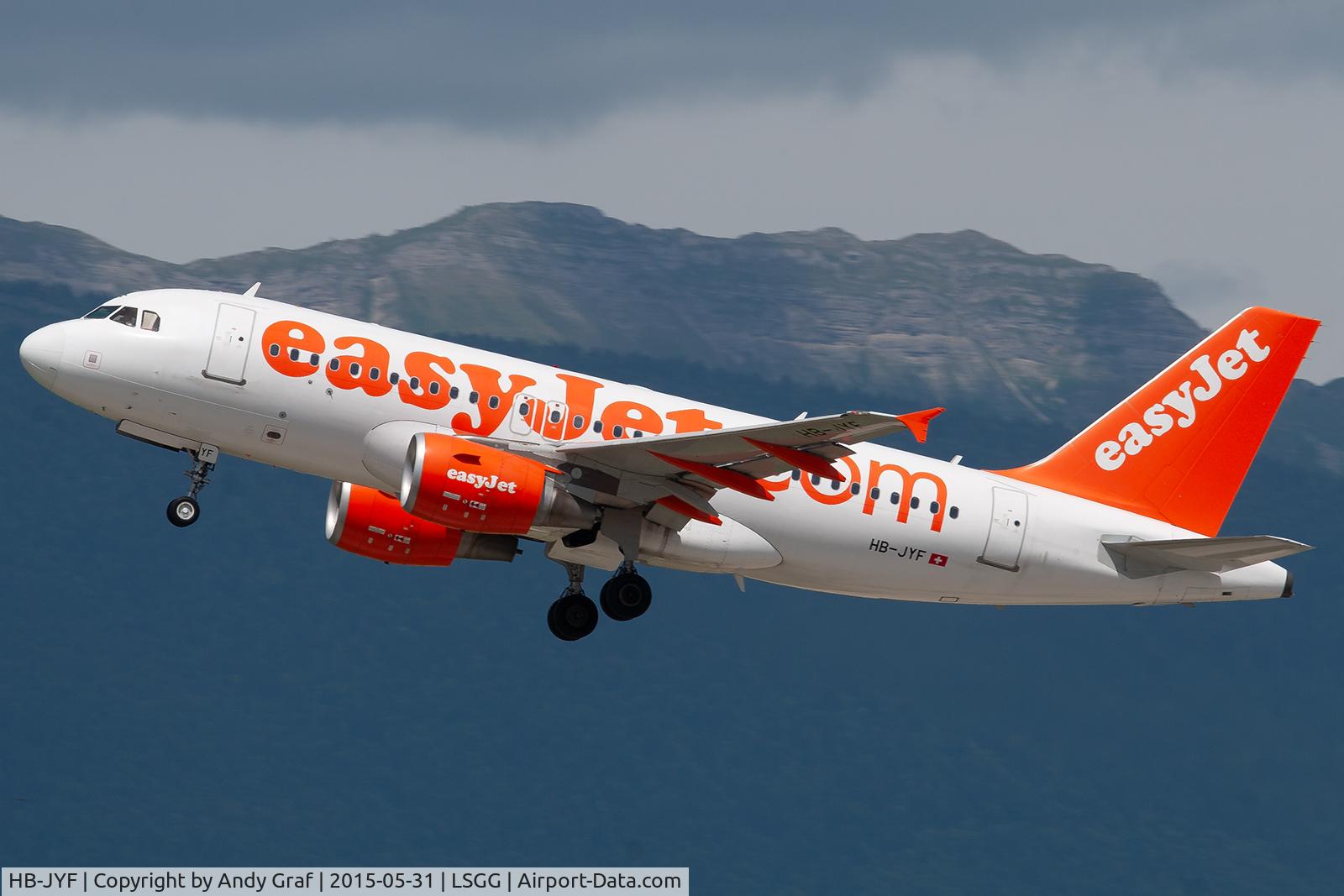 HB-JYF, 2011 Airbus A319-111 C/N 4778, Easyjet A319