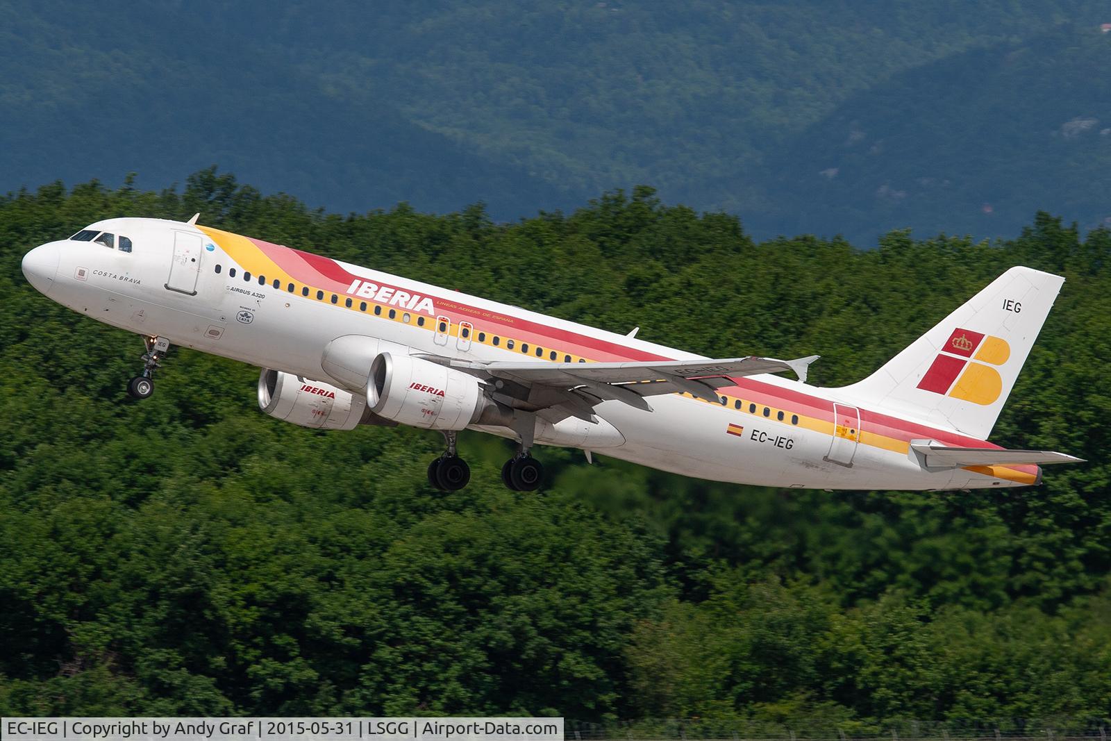 EC-IEG, 2001 Airbus A320-214 C/N 1674, Iberia A320