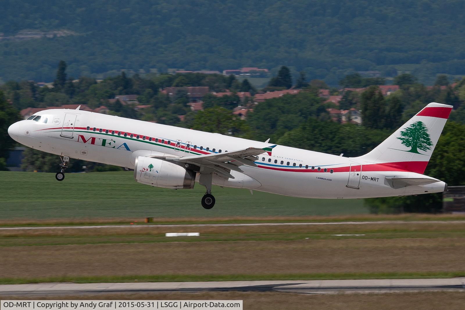 OD-MRT, 2008 Airbus A320-232 C/N 3736, MEA A320