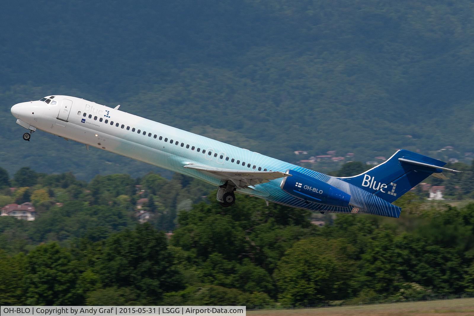 OH-BLO, 1999 Boeing 717-2K9 C/N 55056, Blue One 717