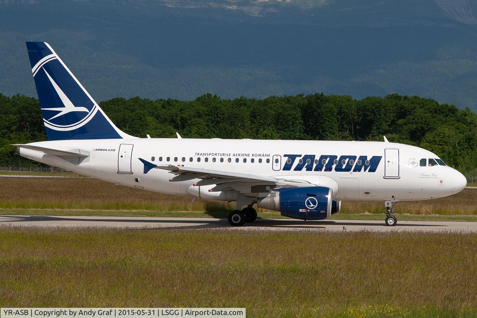 YR-ASB, 2006 Airbus A318-111 C/N 2955, Tarom A318