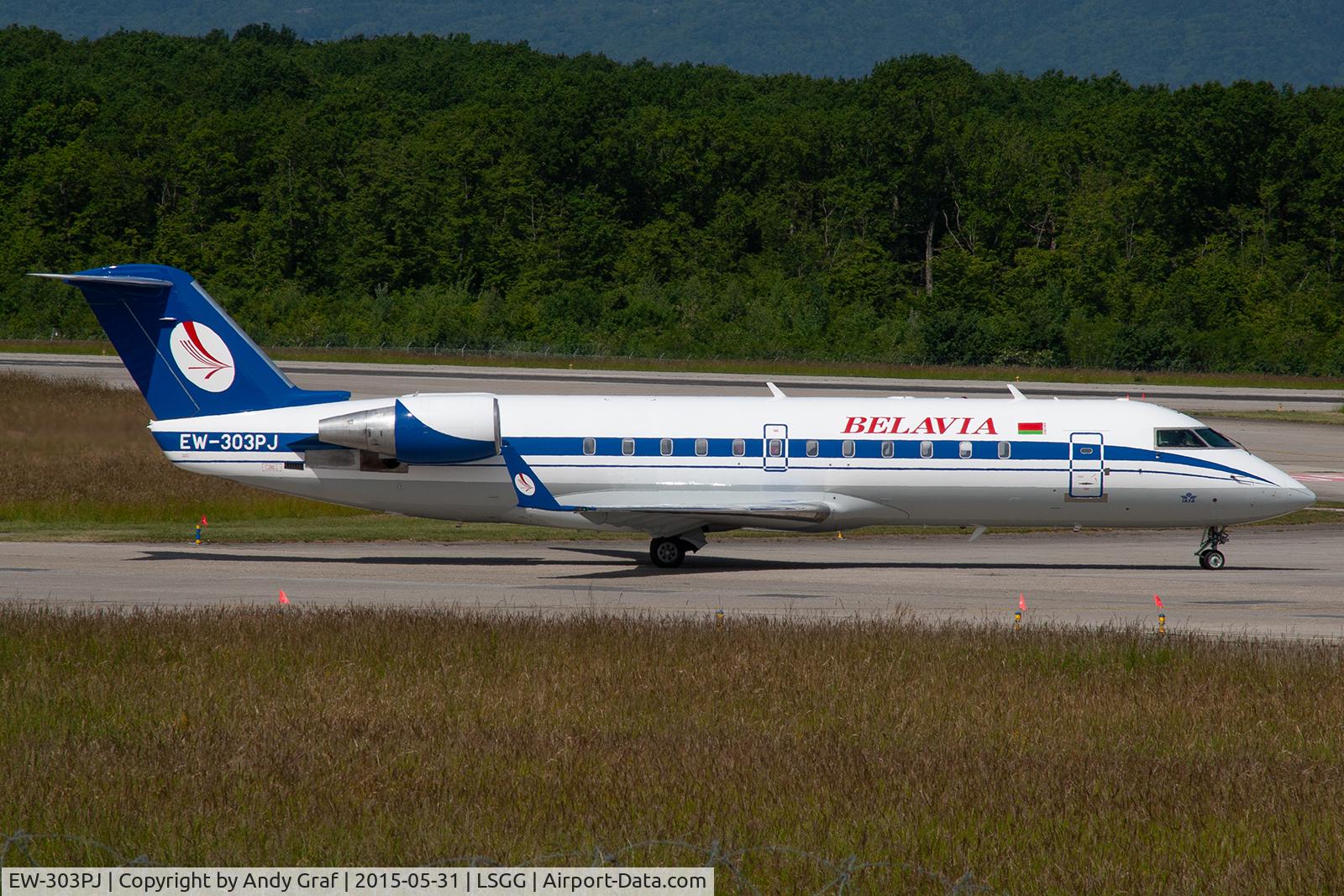 EW-303PJ, 2000 Canadair CRJ-200LR (CL-600-2B19) C/N 7436, Belavia CRJ