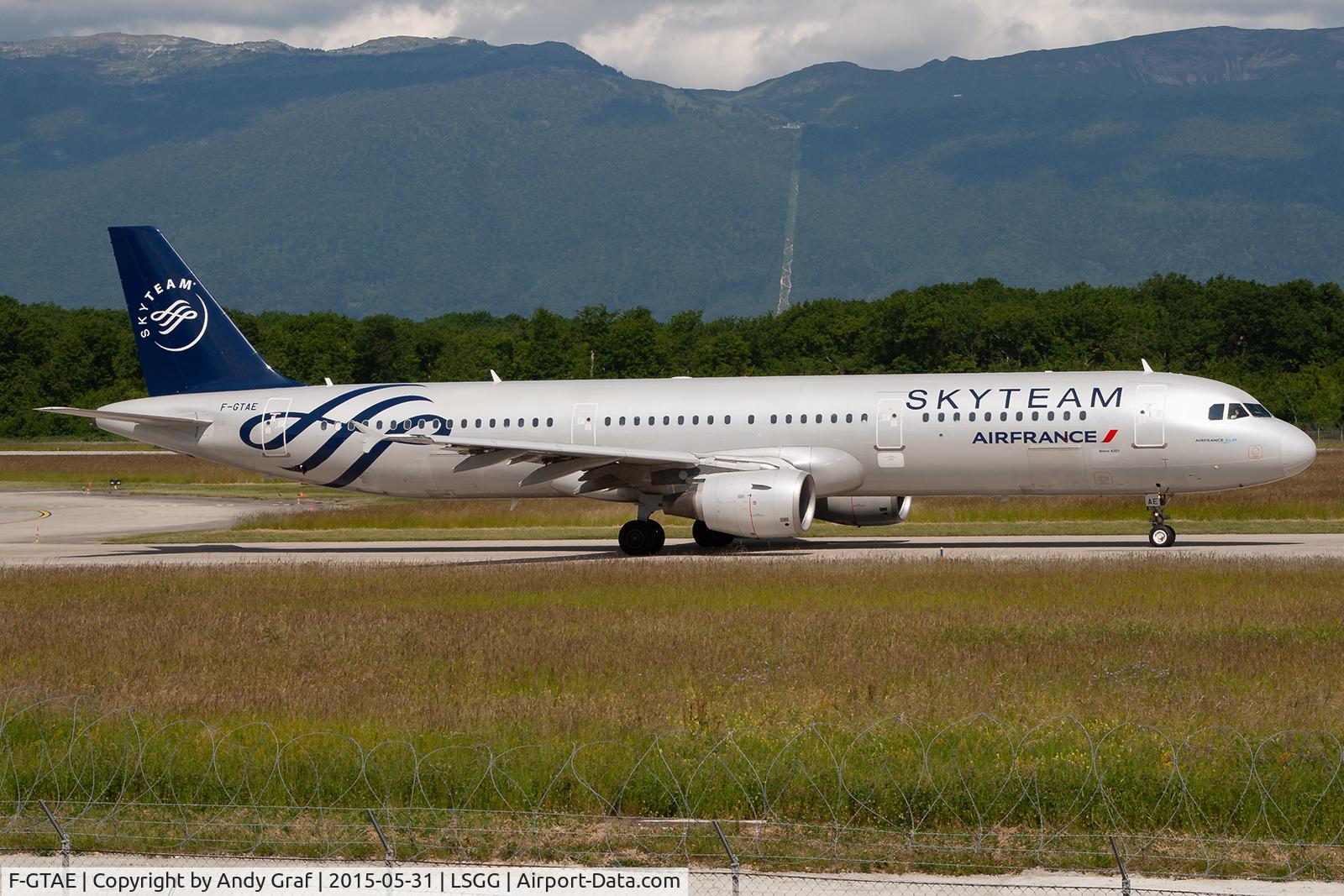 F-GTAE, 1998 Airbus A321-211 C/N 0796, Air France A321