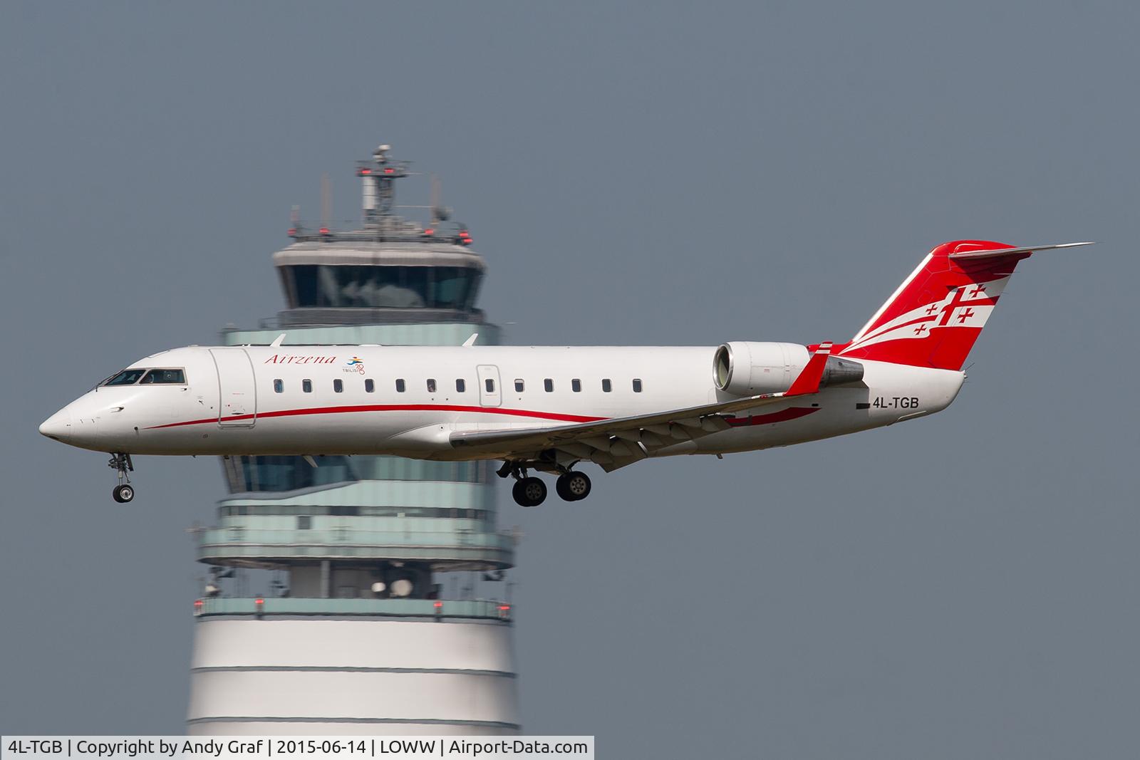 4L-TGB, 2000 Canadair CRJ-200LR (CL-600-2B19) C/N 7442, Air Zena CRJ