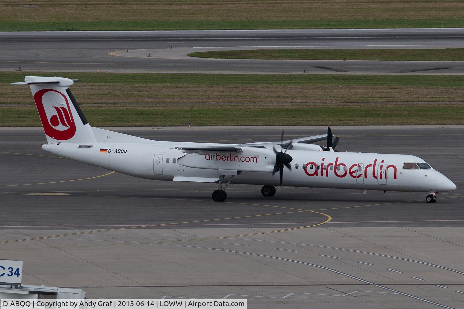 D-ABQQ, 2008 De Havilland Canada DHC-8-402Q Dash 8 Dash 8 C/N 4198, Air Berlin DHC8-400