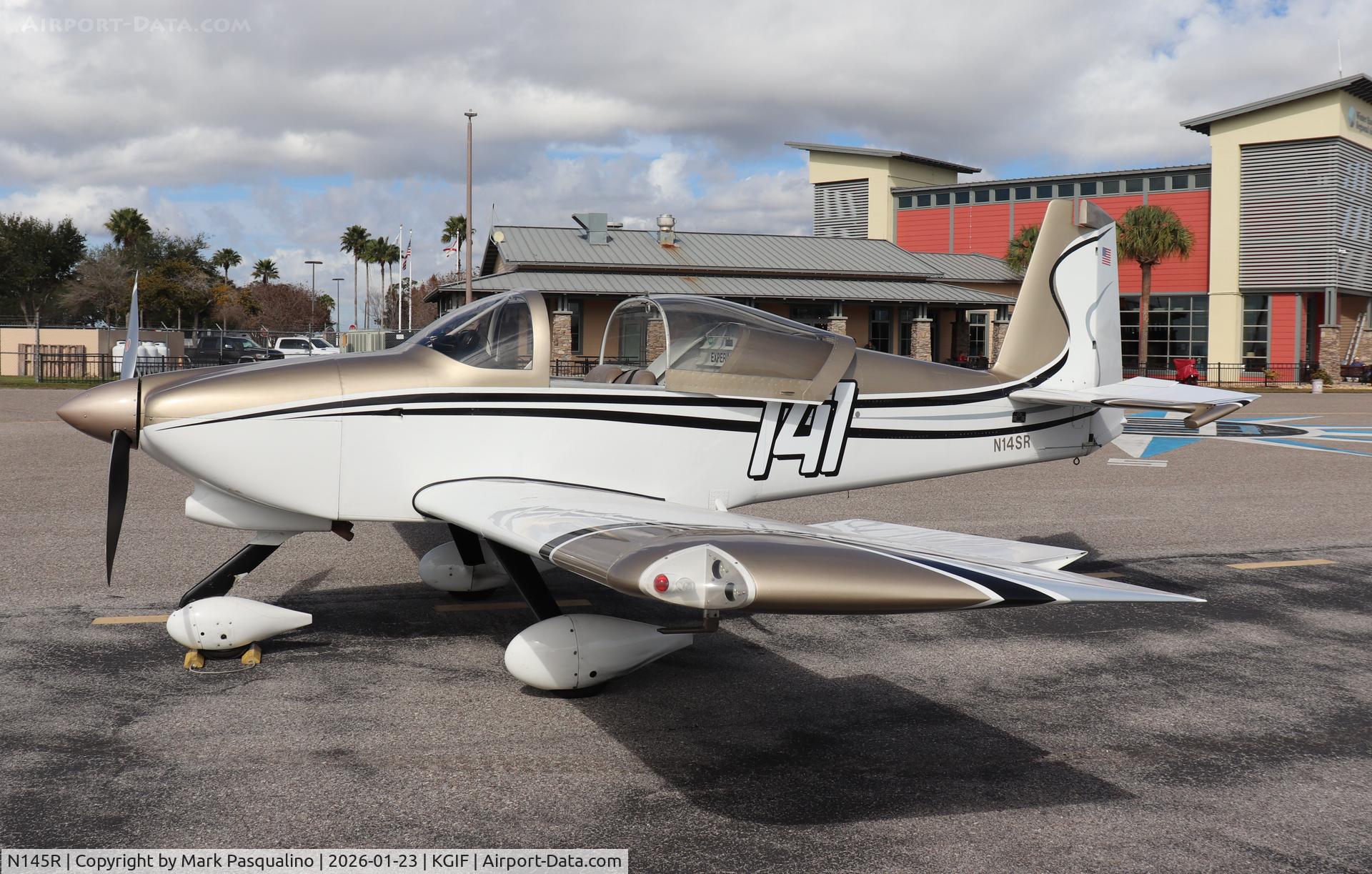 N145R, Vans RV-8A C/N 80752, Vans RV-8A