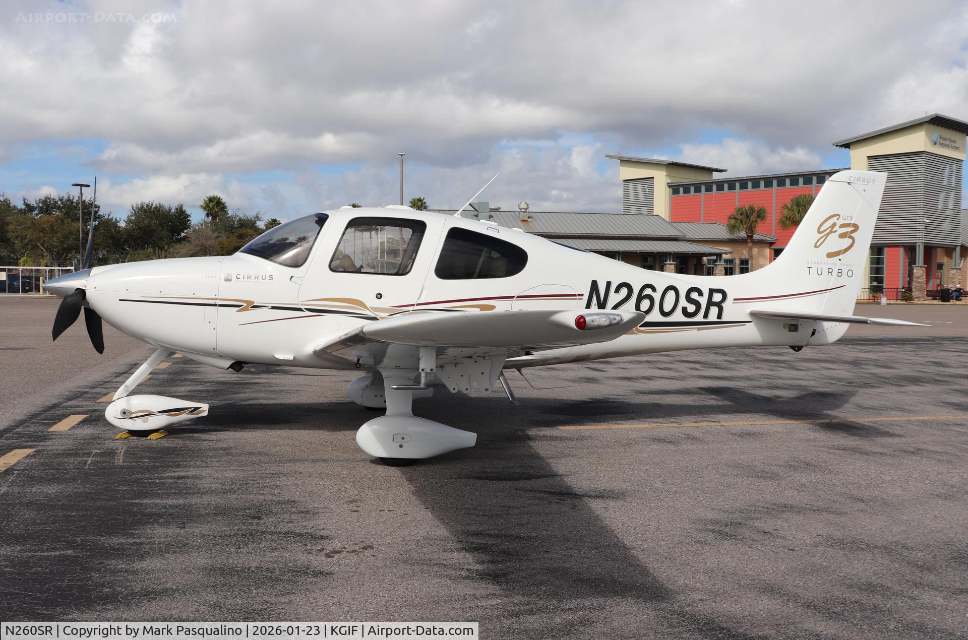 N260SR, 2007 Cirrus SR22 G3 GTS Turbo C/N 2570, Cirrus SR22 G3 GTS