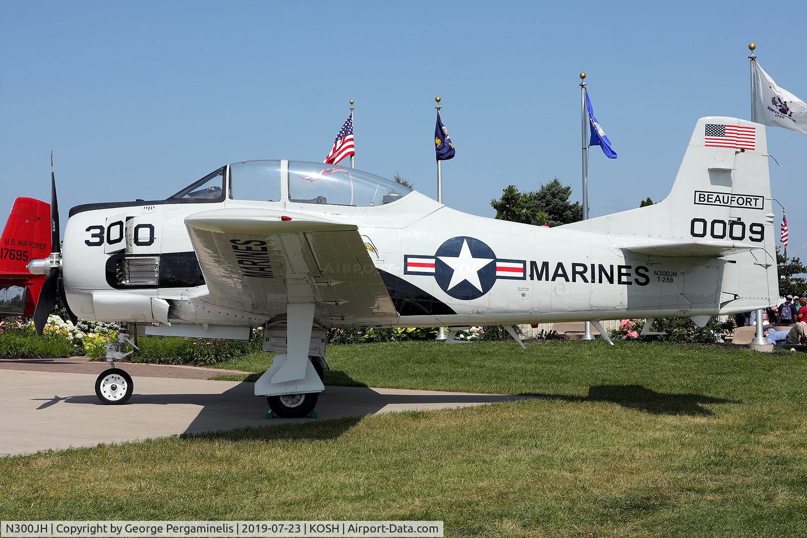 N300JH, 1955 North American T-28B Trojan C/N 219-8, Airventure 2019.