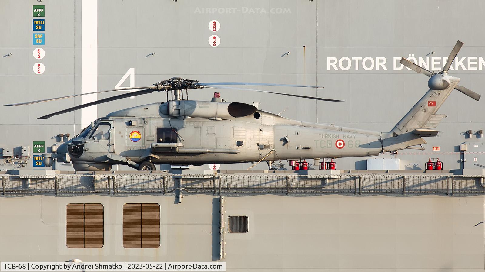 TCB-68, Sikorsky S-70B-28 Seahawk C/N 70-3366, Aboard TCG Anadolu.
