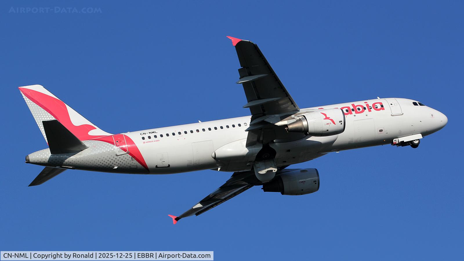 CN-NML, 2011 Airbus A320-214 C/N 4848, at ebbr