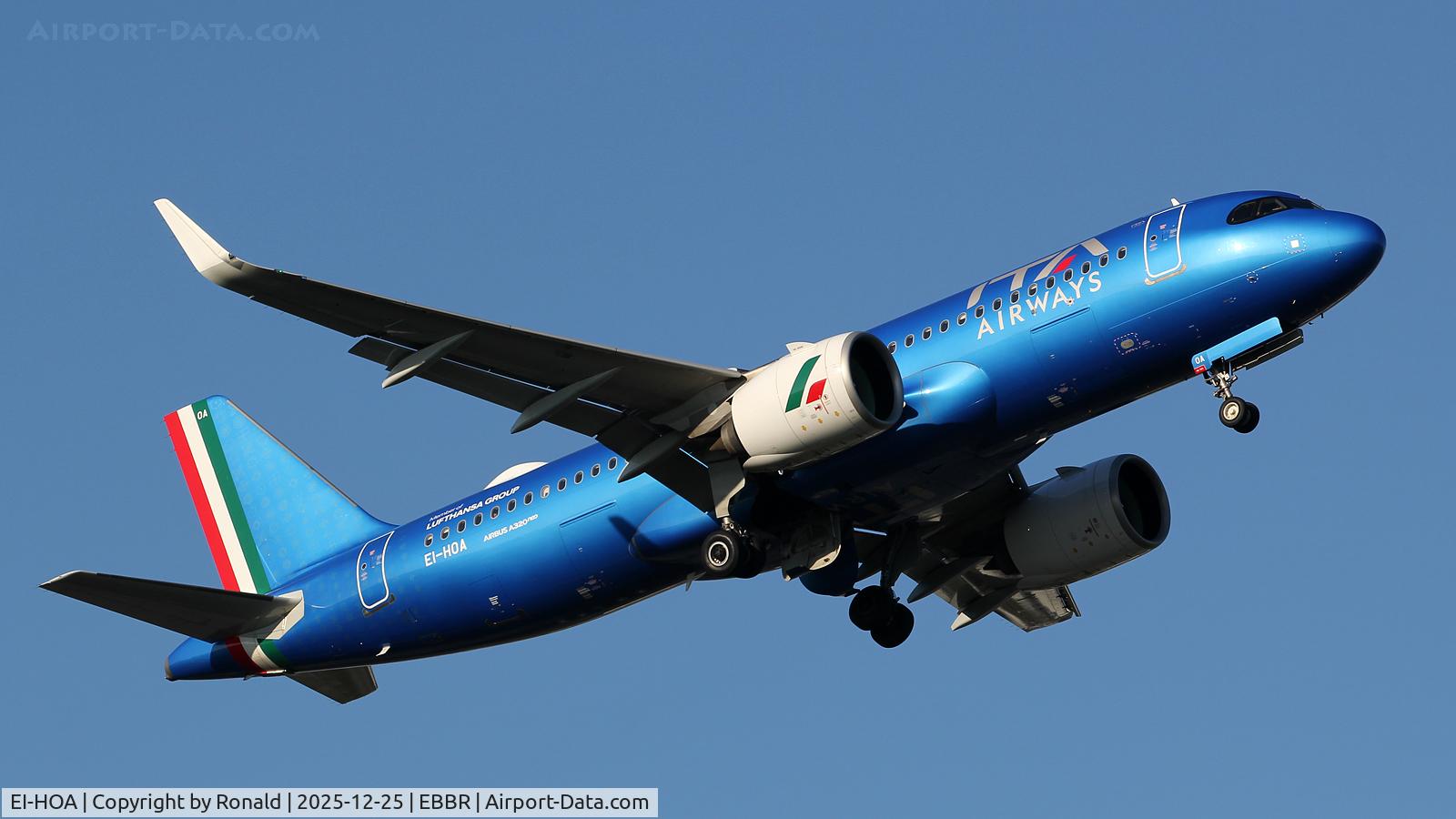 EI-HOA, 2023 Airbus A320-272N C/N 11612, at ebbr
