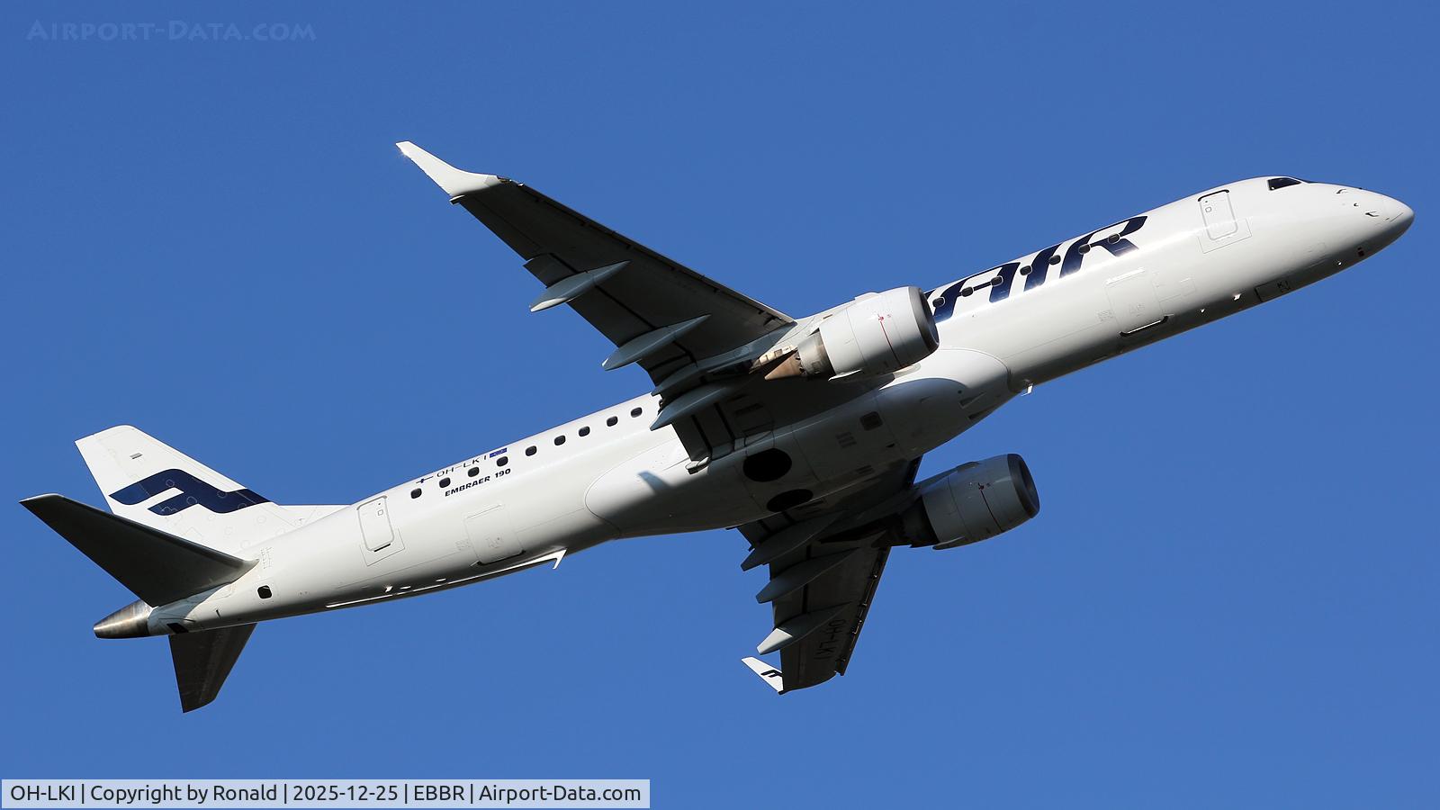 OH-LKI, 2007 Embraer 190AR (ERJ-190-100IGW) C/N 19000117, at ebbr