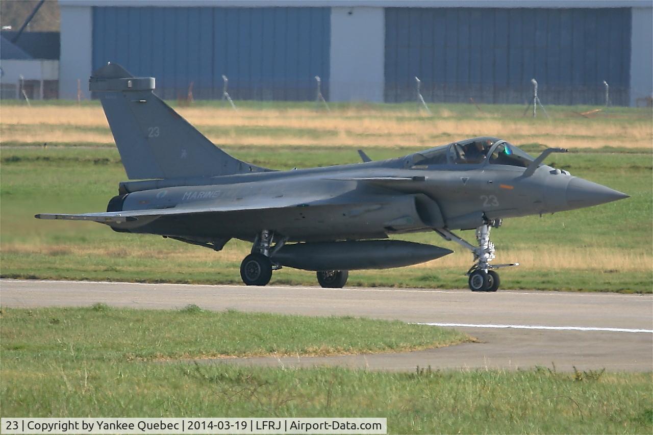 23, Dassault Rafale M C/N 23, Dassault Rafale M, Landivisiau Naval Air Base (LFRJ-LDV)