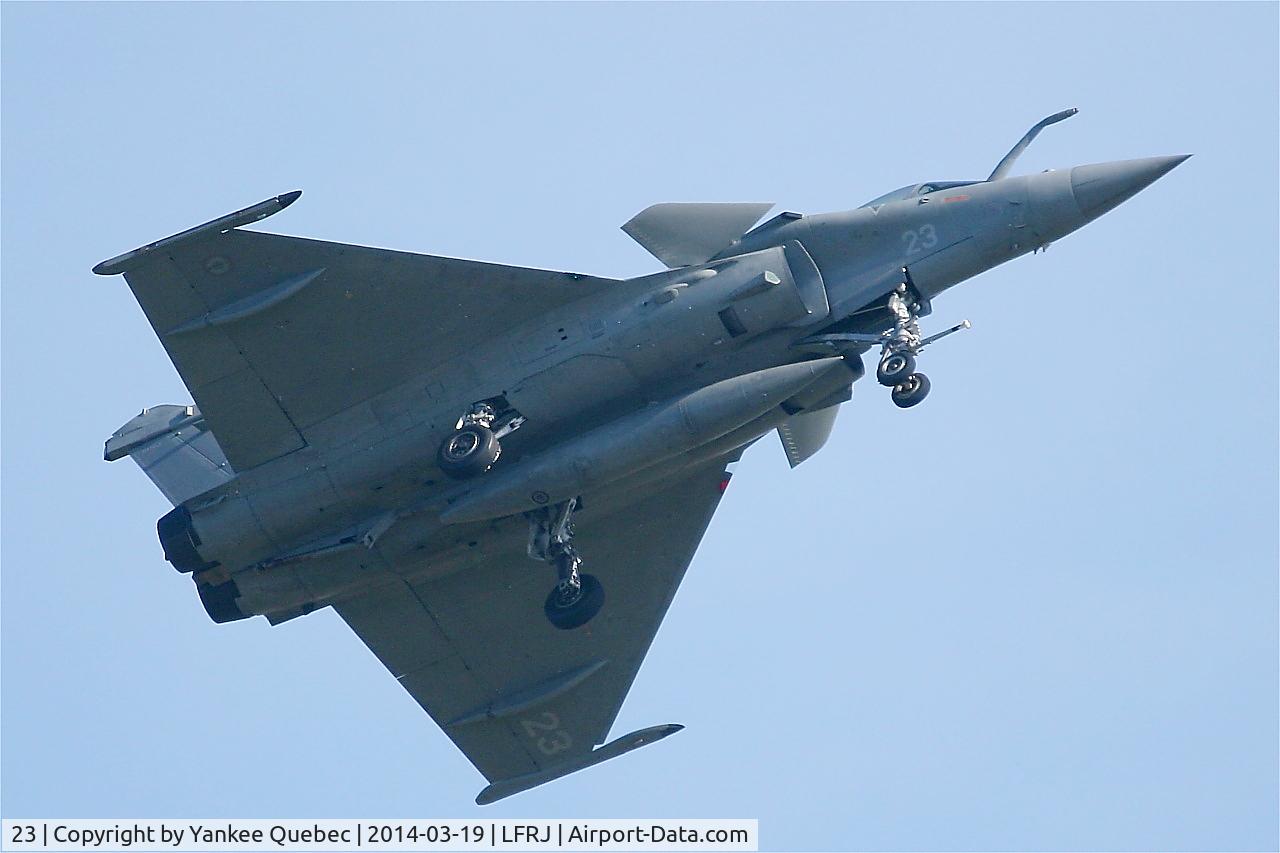 23, Dassault Rafale M C/N 23, Dassault Rafale M, Landivisiau Naval Air Base (LFRJ-LDV)