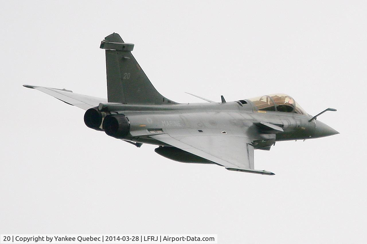20, Dassault Rafale M C/N 20, Dassault Rafale M, Landivisiau Naval Air Base (LFRJ-LDV)