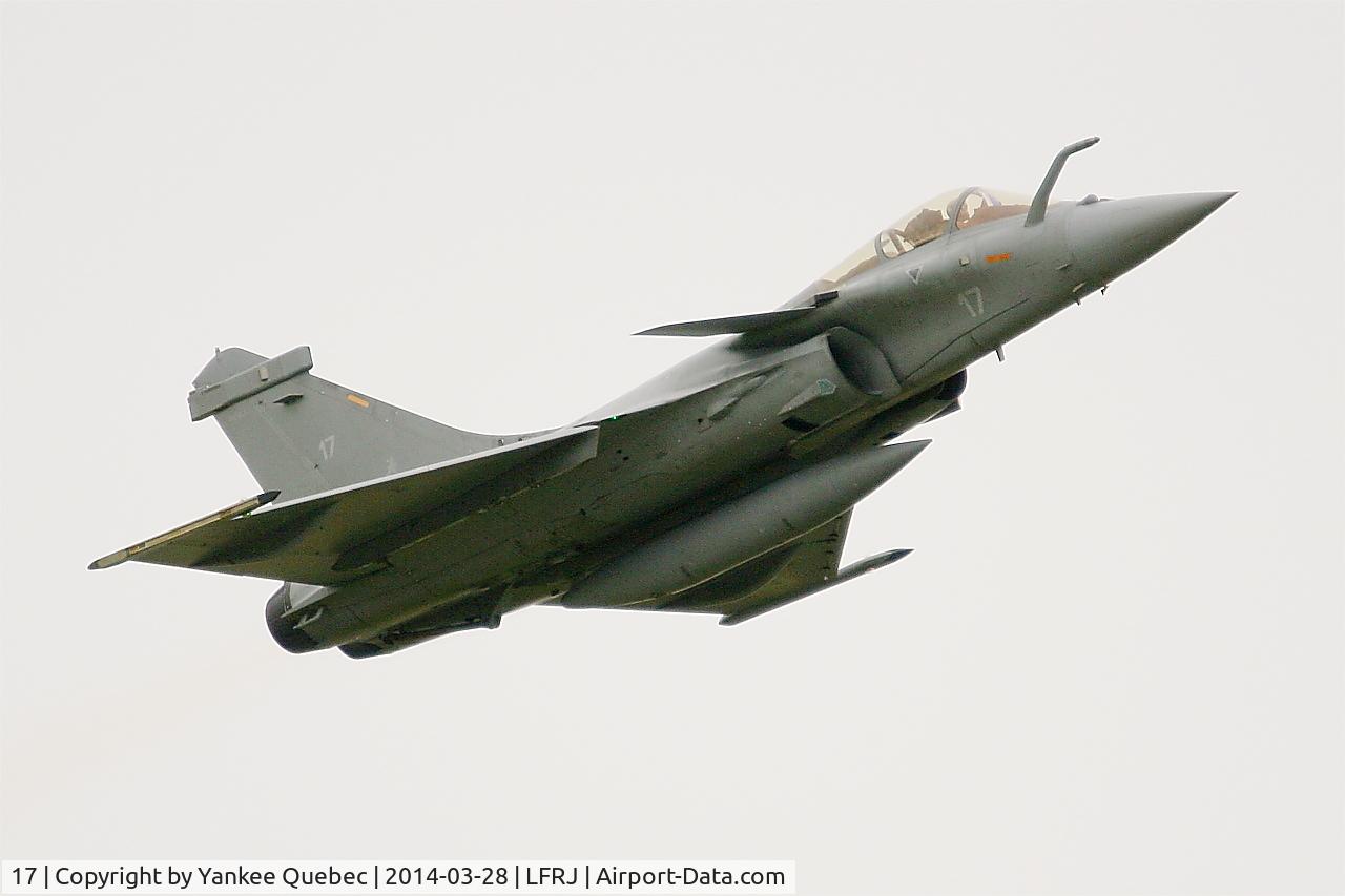 17, Dassault Rafale M C/N 17, Dassault Rafale M, Landivisiau Naval Air Base (LFRJ-LDV)