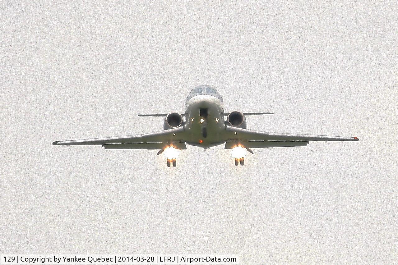 129, 1978 Dassault Falcon 10MER C/N 129, Dassault Falcon 10 MER, Landivisiau Naval Air Base (LFRJ-LDV)