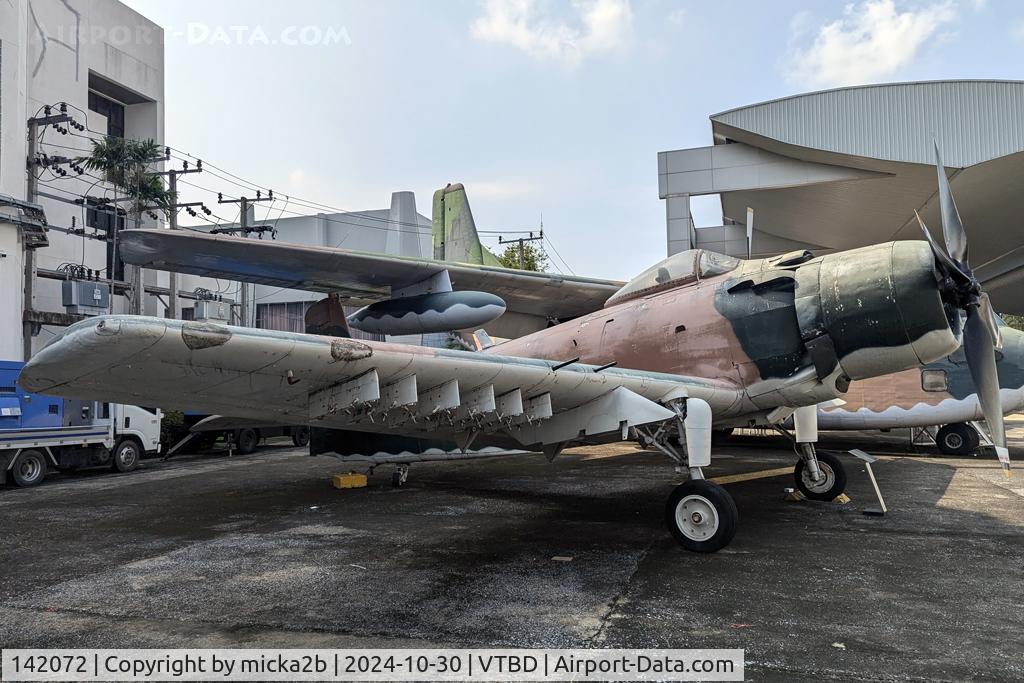 142072, 1957 Douglas A-1J  Skyraider C/N 9701, Preserved