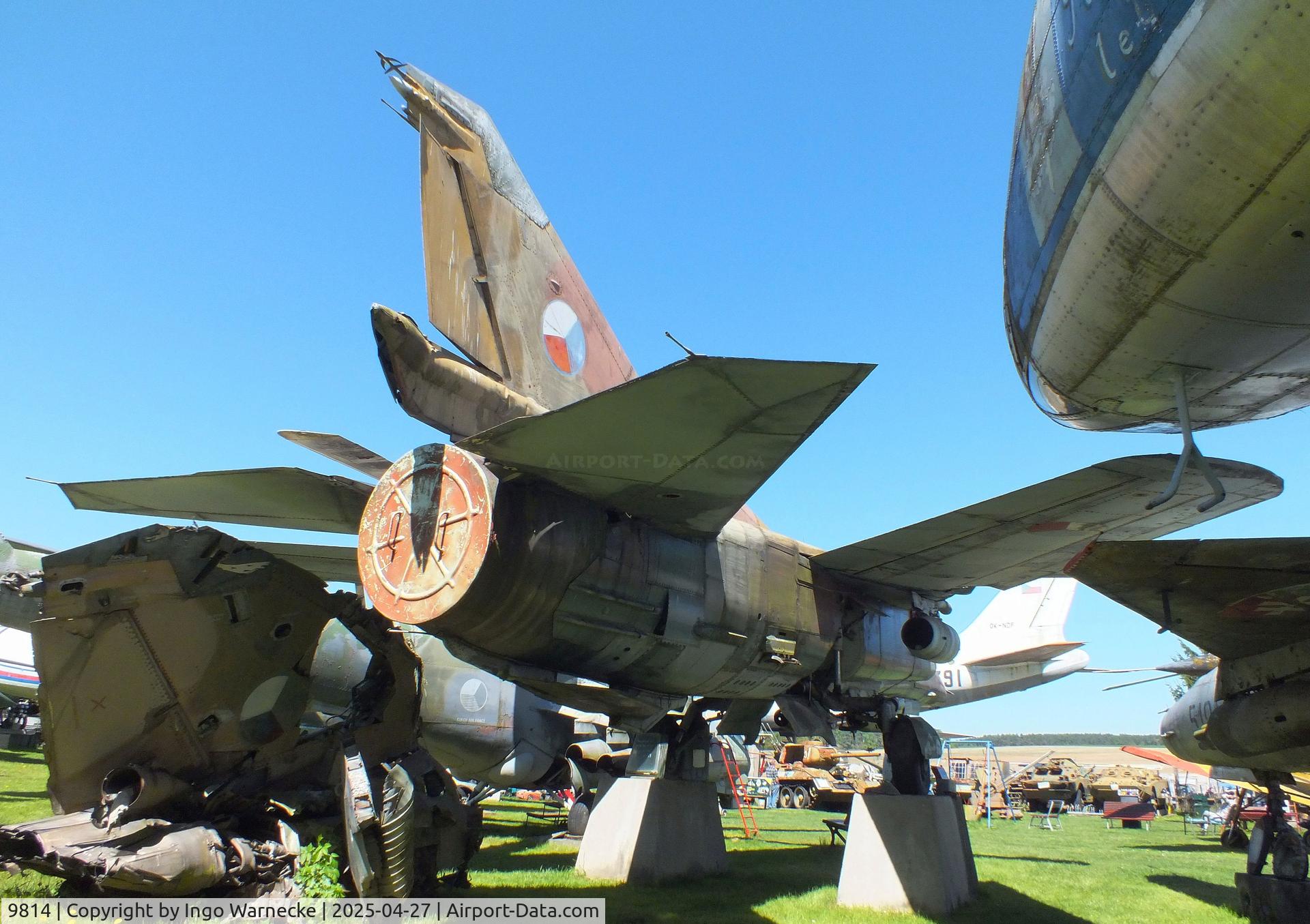 9814, Mikoyan-Gurevich MiG-23BN C/N 0393209814, Mikoyan i Gurevich MiG-23BN FLOGGER-H at the Air Park Zruč-Senec