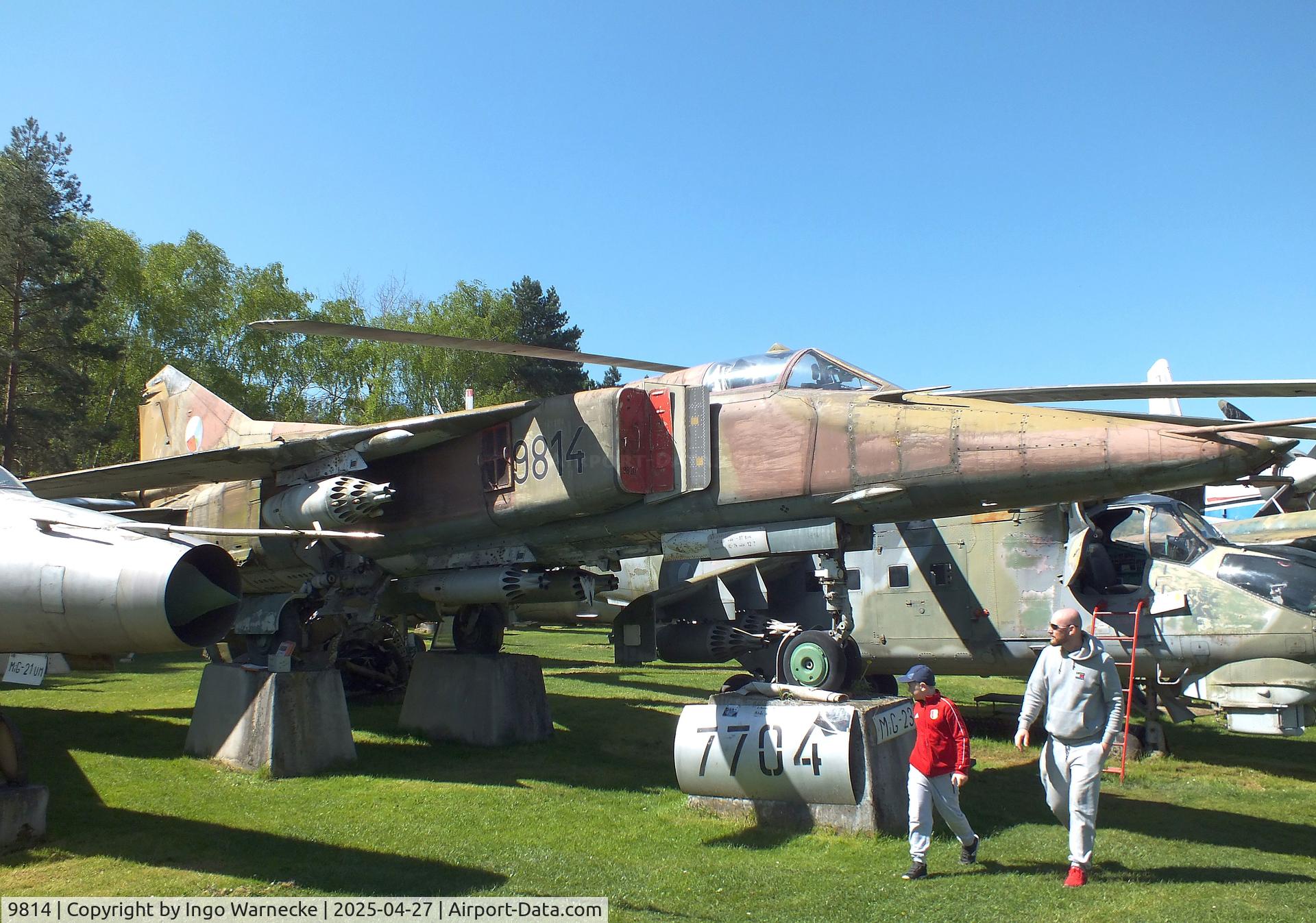 9814, Mikoyan-Gurevich MiG-23BN C/N 0393209814, Mikoyan i Gurevich MiG-23BN FLOGGER-H at the Air Park Zruč-Senec