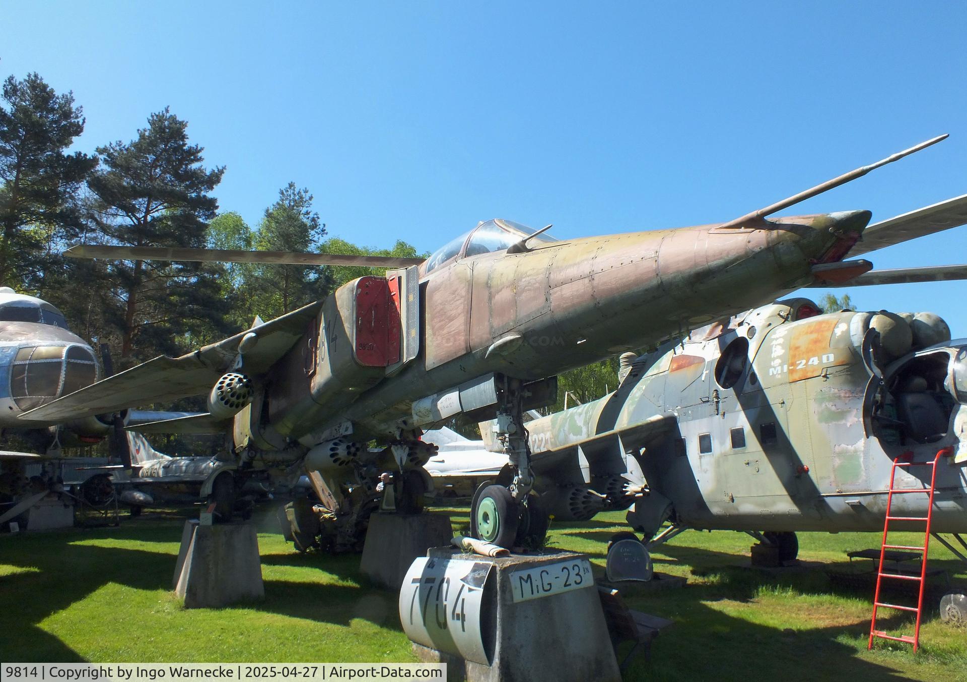 9814, Mikoyan-Gurevich MiG-23BN C/N 0393209814, Mikoyan i Gurevich MiG-23BN FLOGGER-H at the Air Park Zruč-Senec