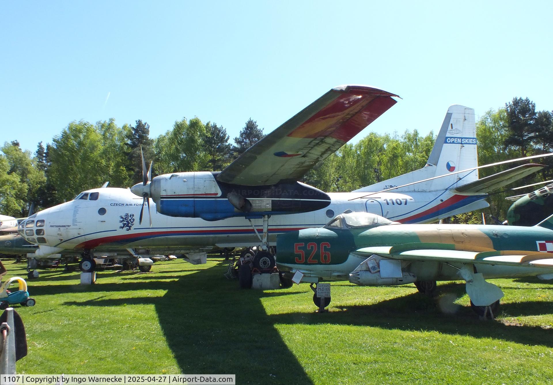 1107, Antonov An-30 C/N 1107, Antonov An-30 CLANK at the Air Park Zruč-Senec