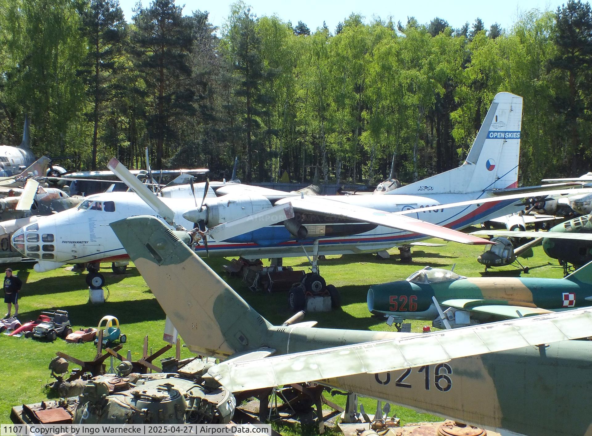 1107, Antonov An-30 C/N 1107, Antonov An-30 CLANK at the Air Park Zruč-Senec