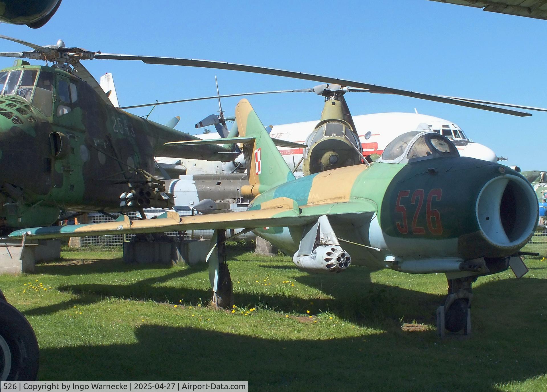 526, PZL-Mielec Lim-6bis C/N 1J-0526, PZL-Mielec Lim-6bis (MiG-17 attack version) FRESCO at the Air Park Zruč-Senec