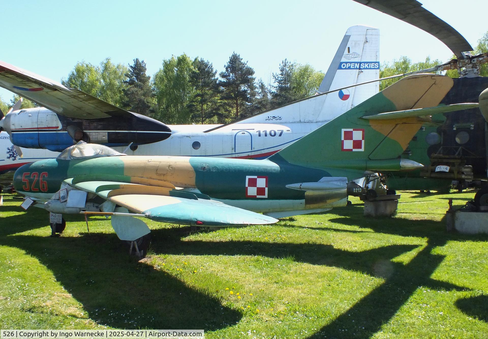 526, PZL-Mielec Lim-6bis C/N 1J-0526, PZL-Mielec Lim-6bis (MiG-17 attack version) FRESCO at the Air Park Zruč-Senec