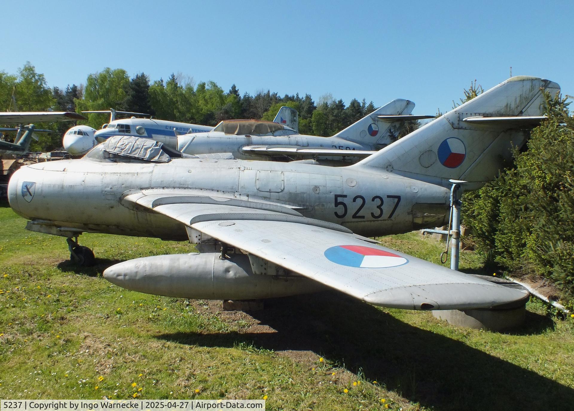 5237, Aero S-102 (MiG-15bis) C/N 225237, Aero S-102 (MiG-15bis) FAGOT at the Air Park Zruč-Senec