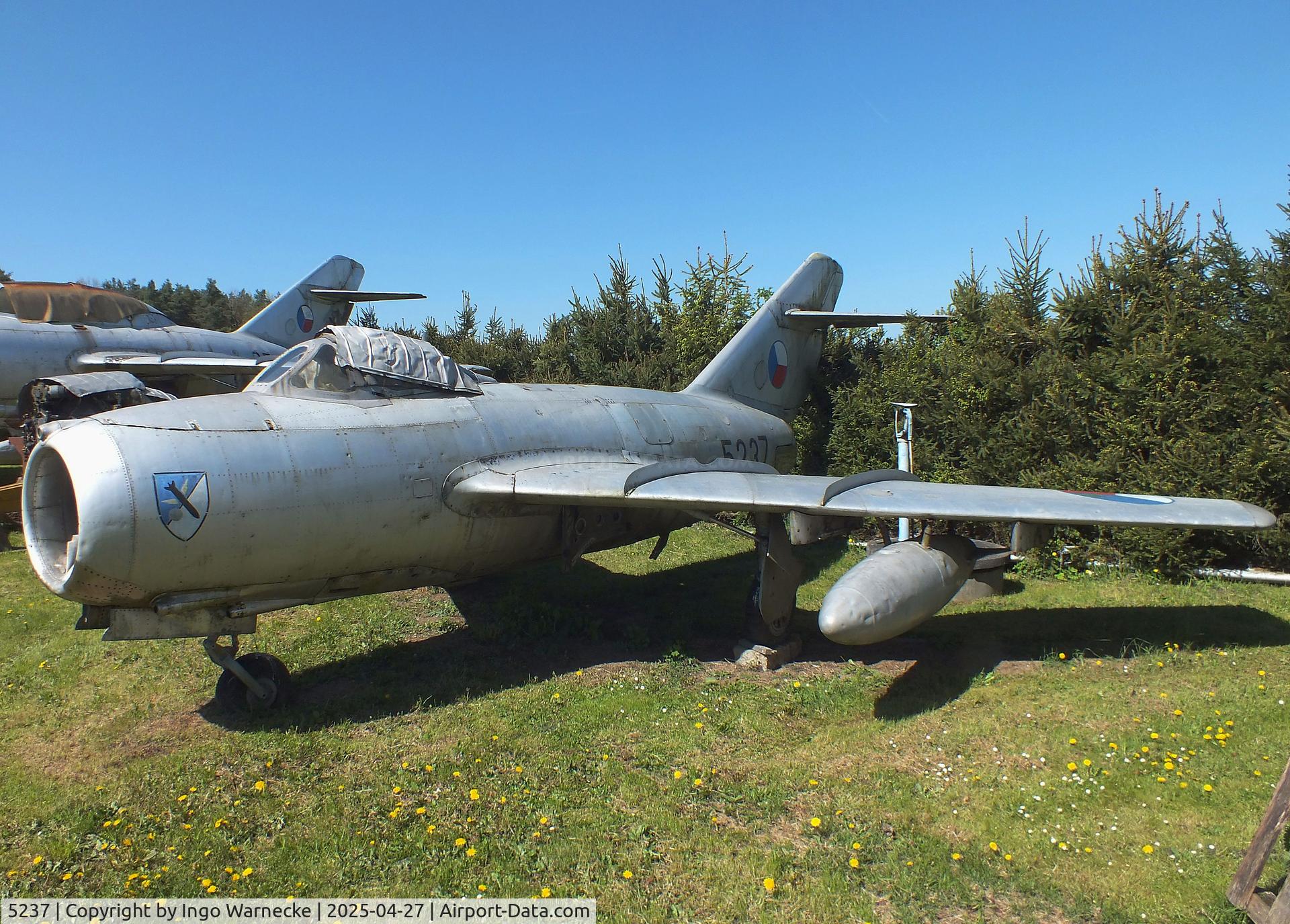 5237, Aero S-102 (MiG-15bis) C/N 225237, Aero S-102 (MiG-15bis) FAGOT at the Air Park Zruč-Senec