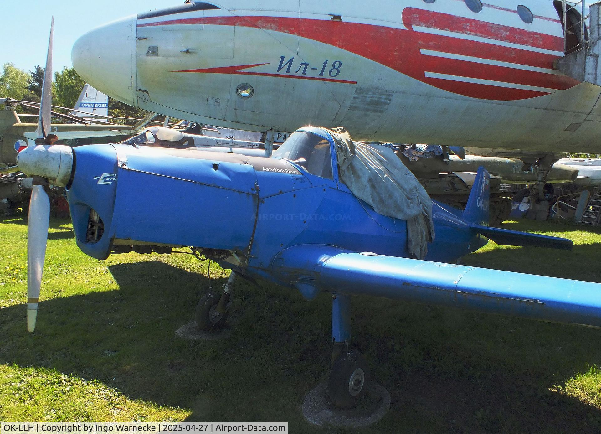 OK-LLH, Zlin Z-126 Trener 2 C/N 123, Zlin Z-126 Trener 2 at the Air Park Zruč-Senec