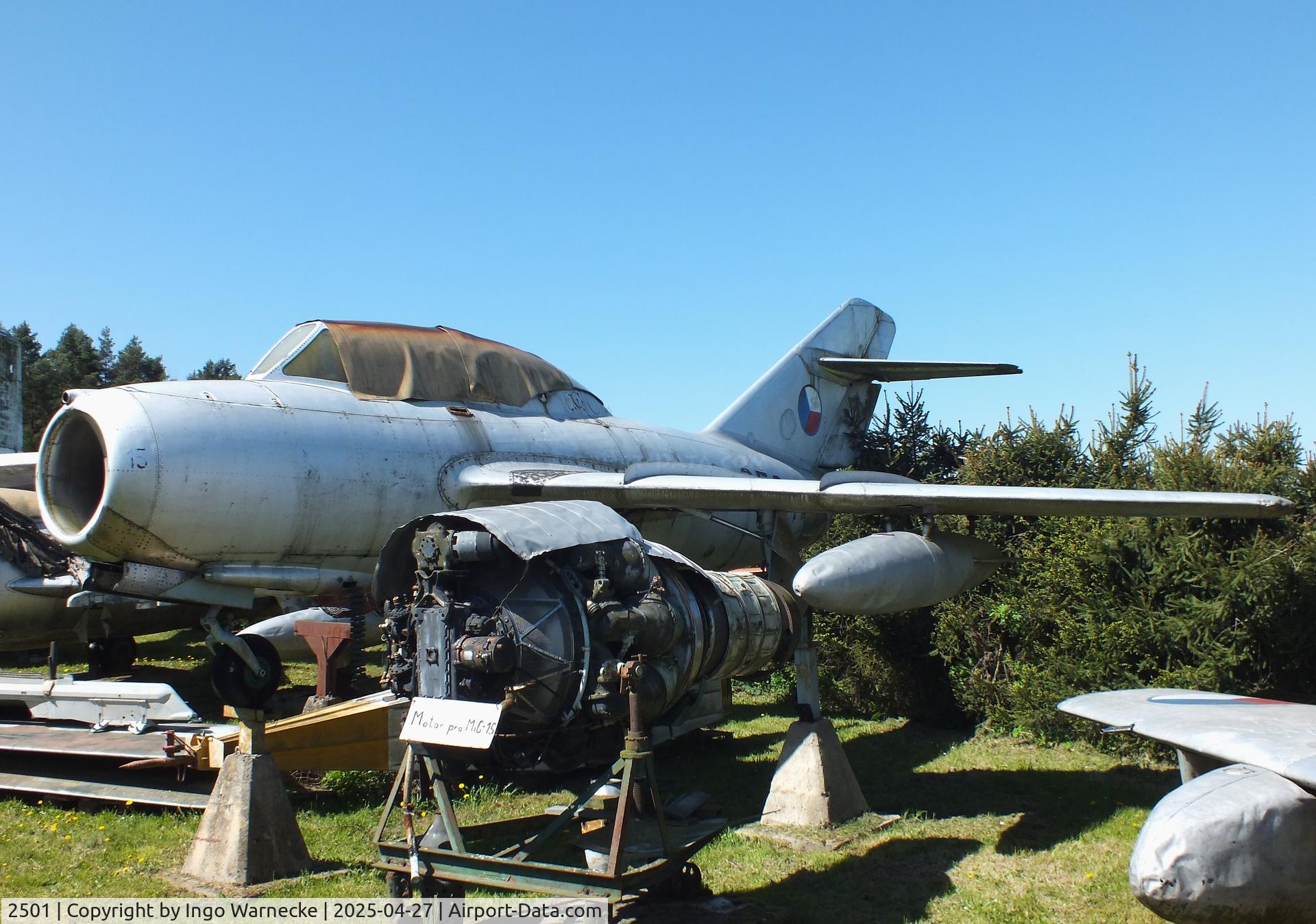 2501, Aero CS-102 C/N 722501, Aero CS-102 (MiG-15UTI) MIDGET at the Air Park Zruč-Senec