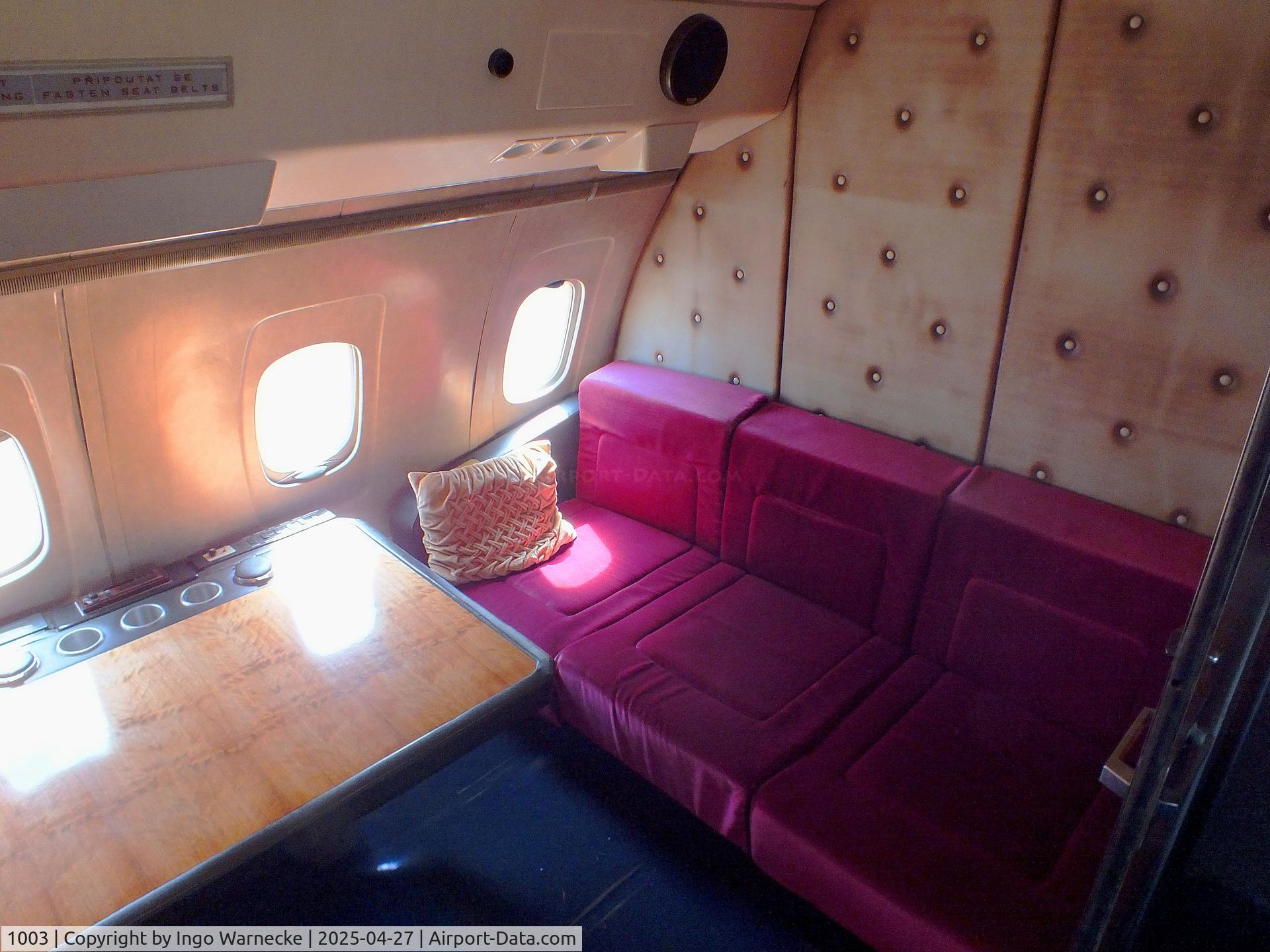 1003, 1999 Tupolev Tu-154M C/N 00A-1003, Tupolev Tu-154M CARELESS (Czech government VIP-transport) at the Air Park Zruč-Senec #i