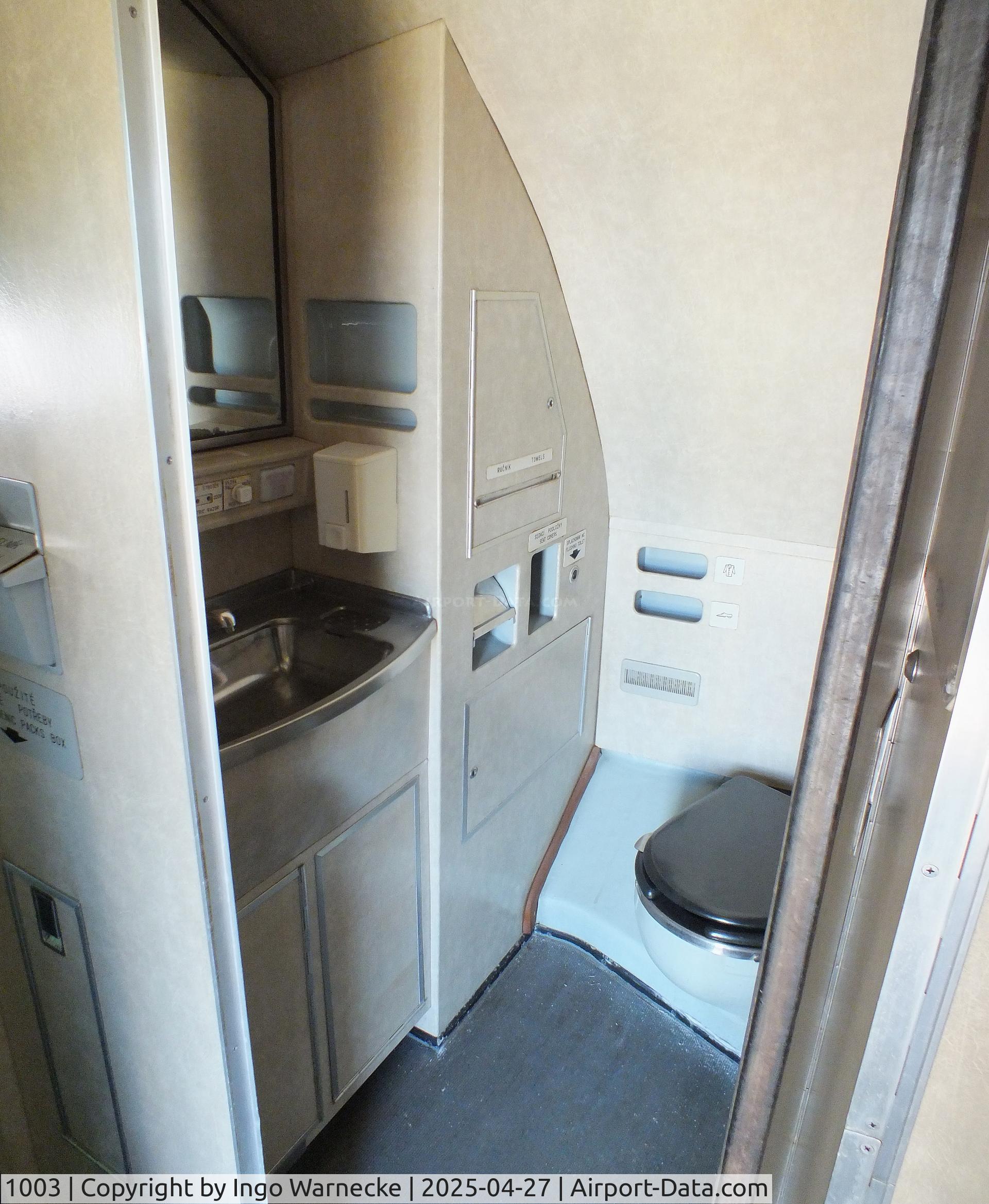 1003, 1999 Tupolev Tu-154M C/N 00A-1003, Tupolev Tu-154M CARELESS (Czech government VIP-transport) at the Air Park Zruč-Senec #i