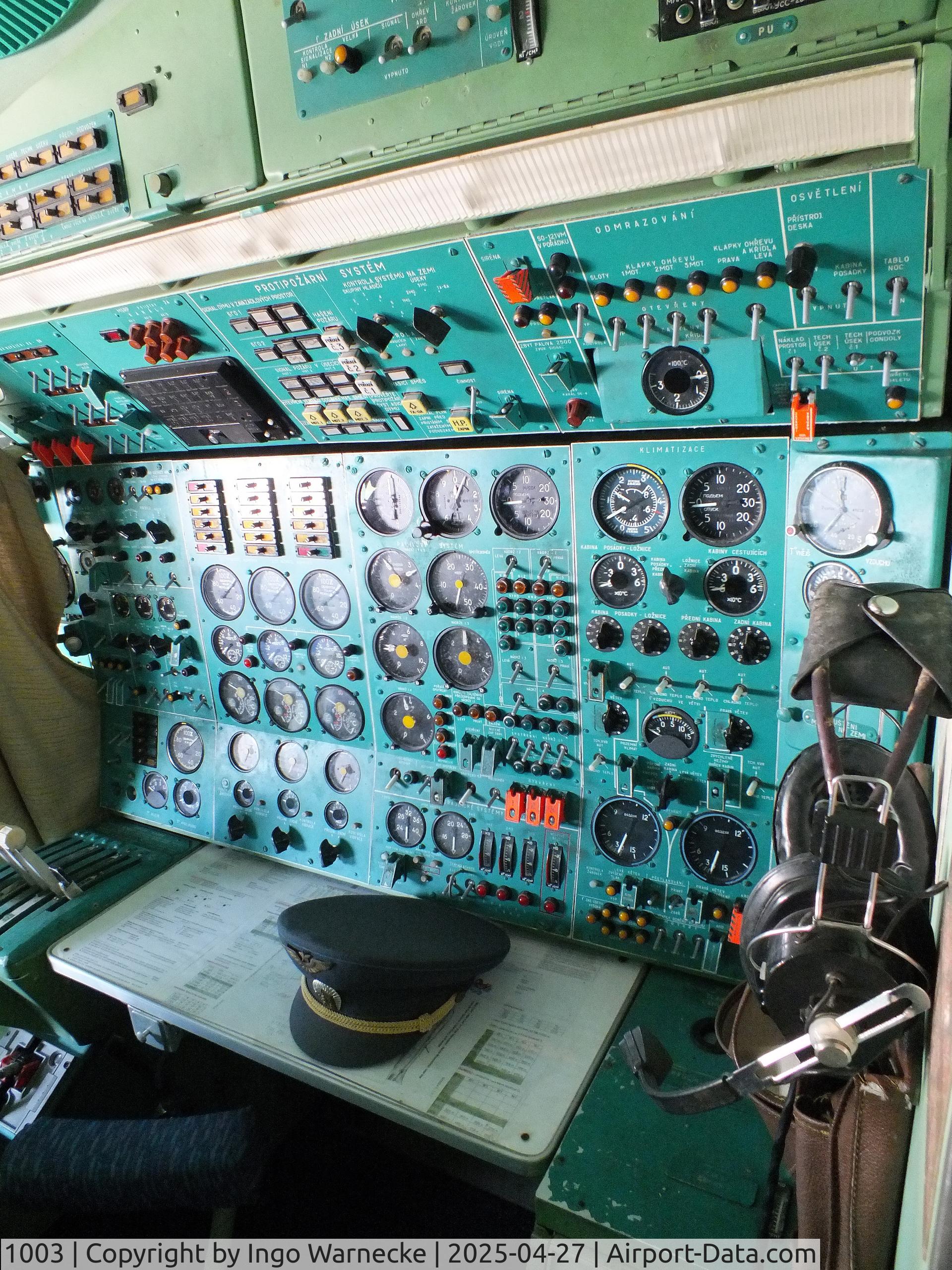 1003, 1999 Tupolev Tu-154M C/N 00A-1003, Tupolev Tu-154M CARELESS (Czech government VIP-transport) at the Air Park Zruč-Senec #c