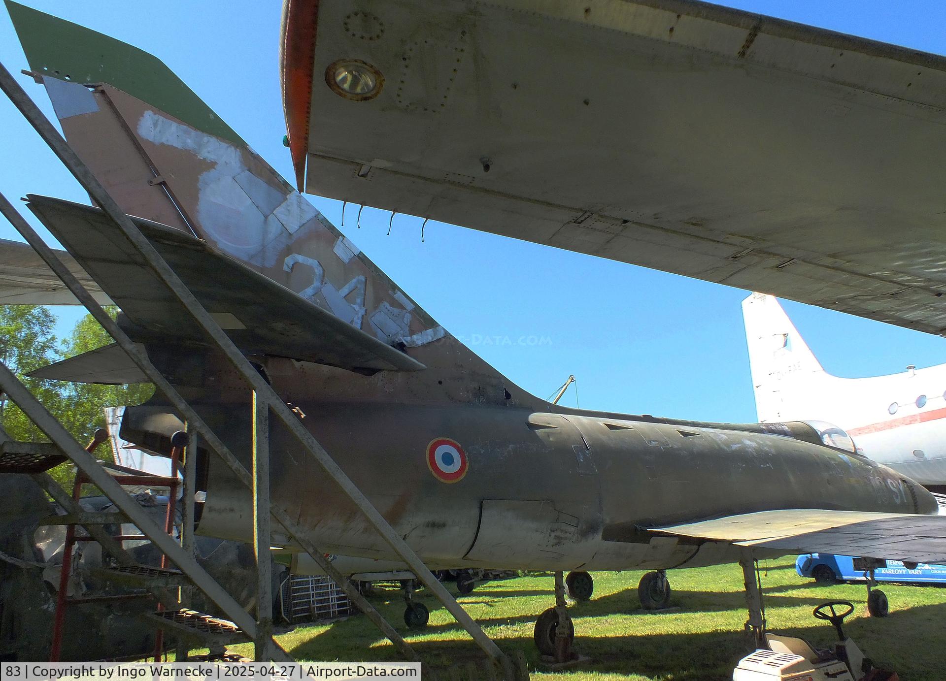 83, Dassault Super Mystere B.2 C/N 83, Dassault Super Mystere B.2 at the Air Park Zruč-Senec