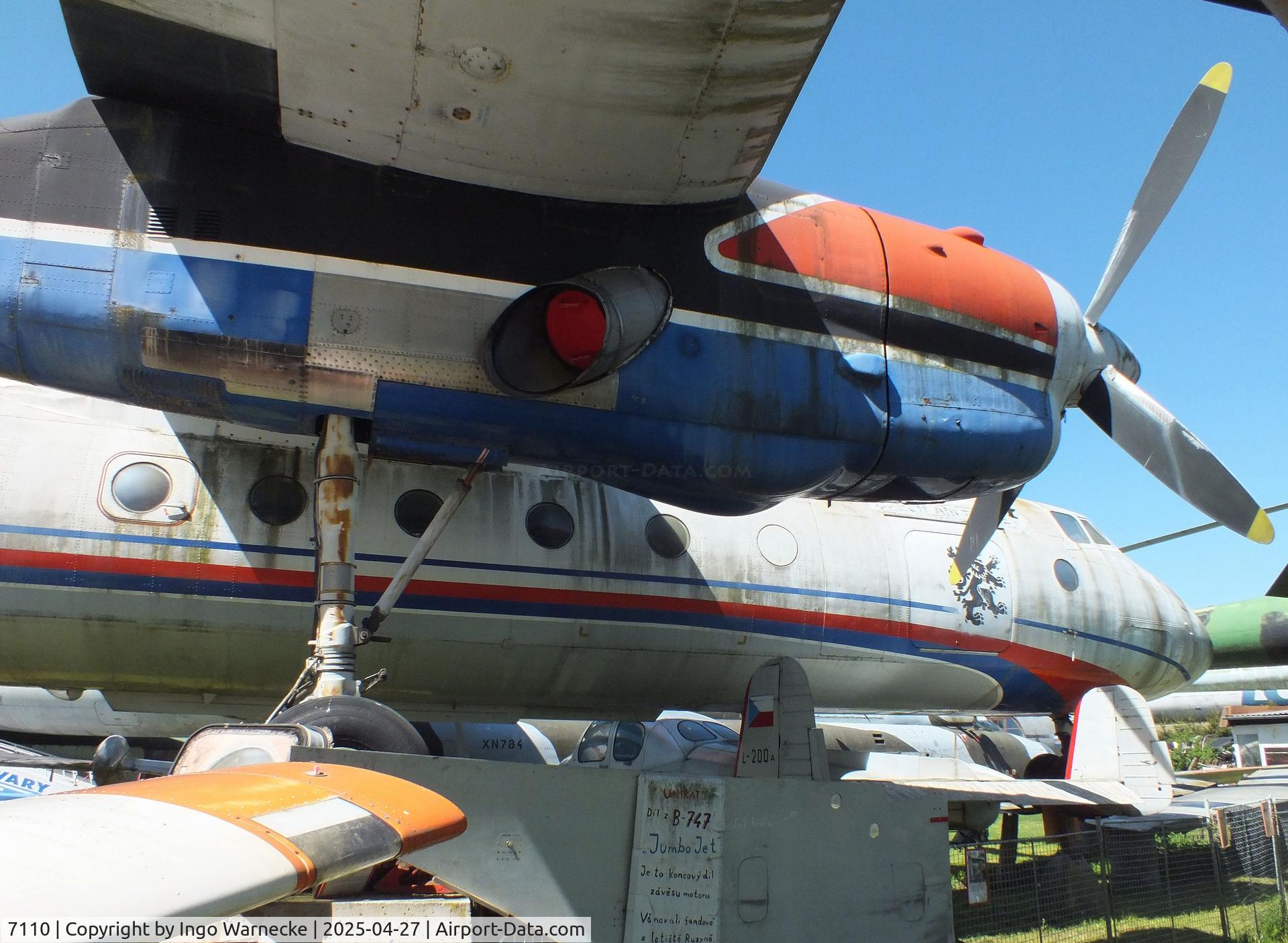 7110, Antonov An-24B C/N 17307110, Antonov An-24V COKE at the Air Park Zruč-Senec