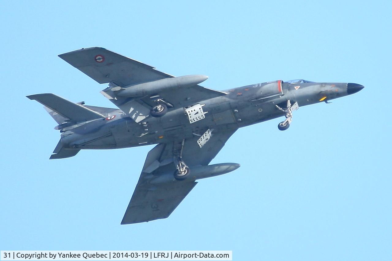 31, Dassault Super Etendard C/N 31, Dassault Super Etendard MER, Landivisiau Naval Air Base (LFRJ-LDV)