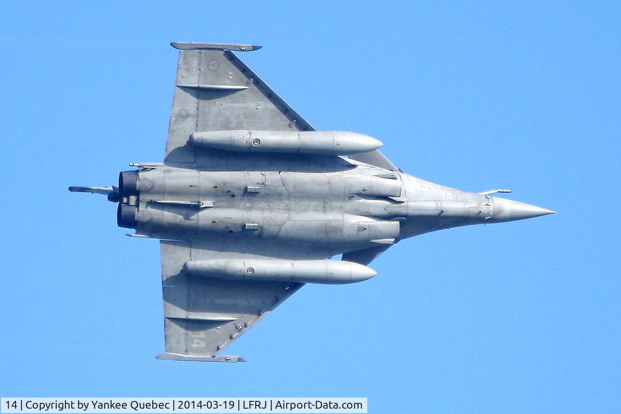 14, Dassault Rafale M C/N 14, Dassault Rafale M, Landivisiau Naval Air Base (LFRJ-LDV)