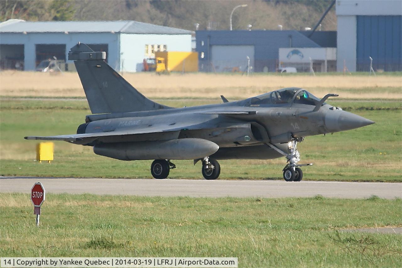 14, Dassault Rafale M C/N 14, Dassault Rafale M, Landivisiau Naval Air Base (LFRJ-LDV)