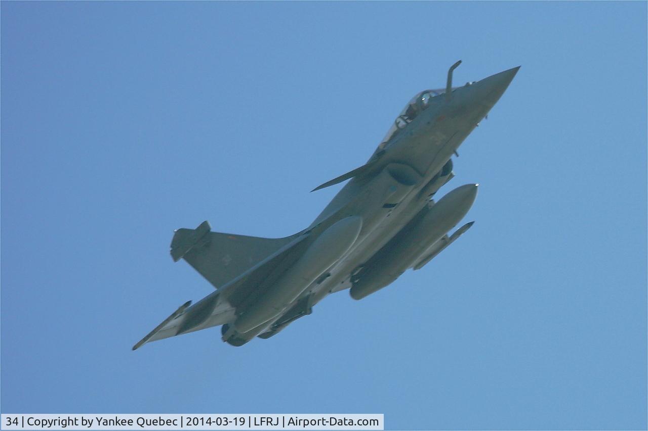 34, Dassault Rafale M C/N 34, Dassault Rafale M, Landivisiau Naval Air Base (LFRJ-LDV)