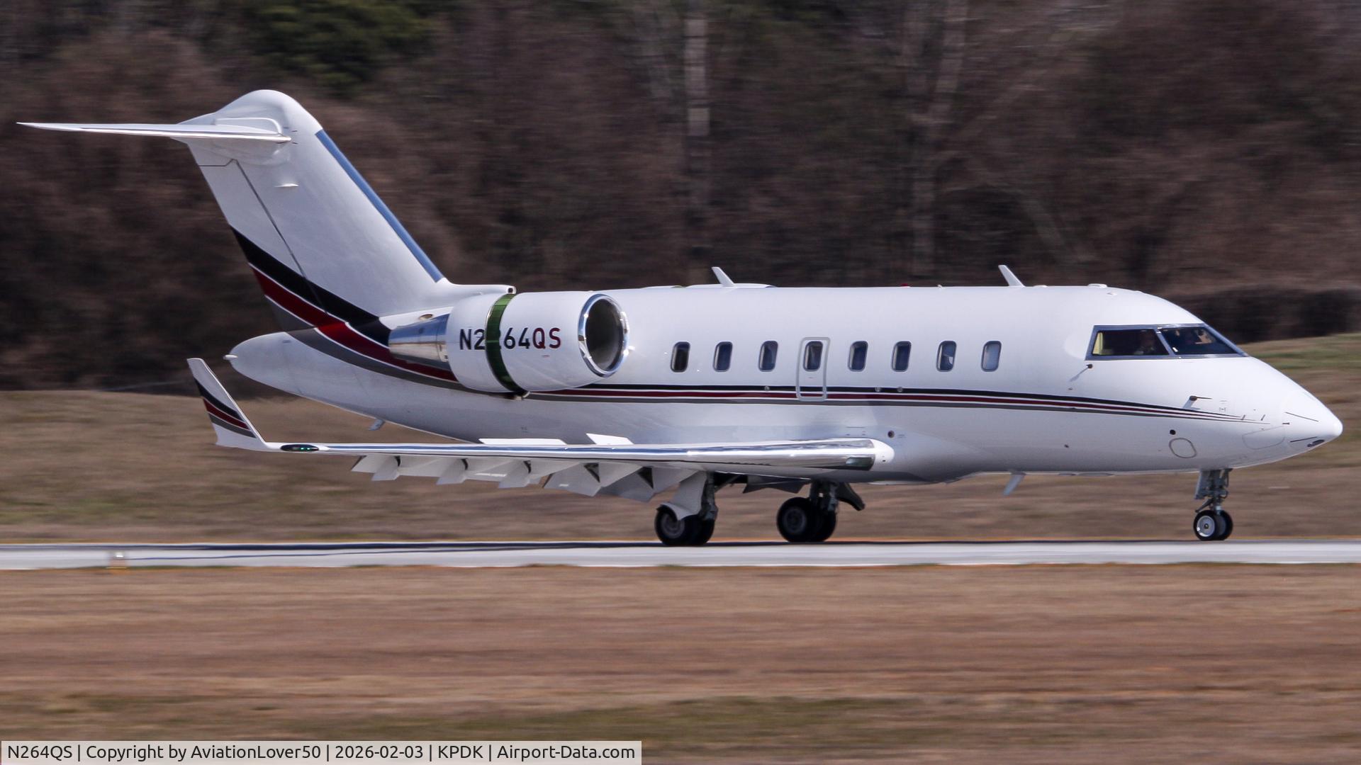 N264QS, , NetJets Challenger 650