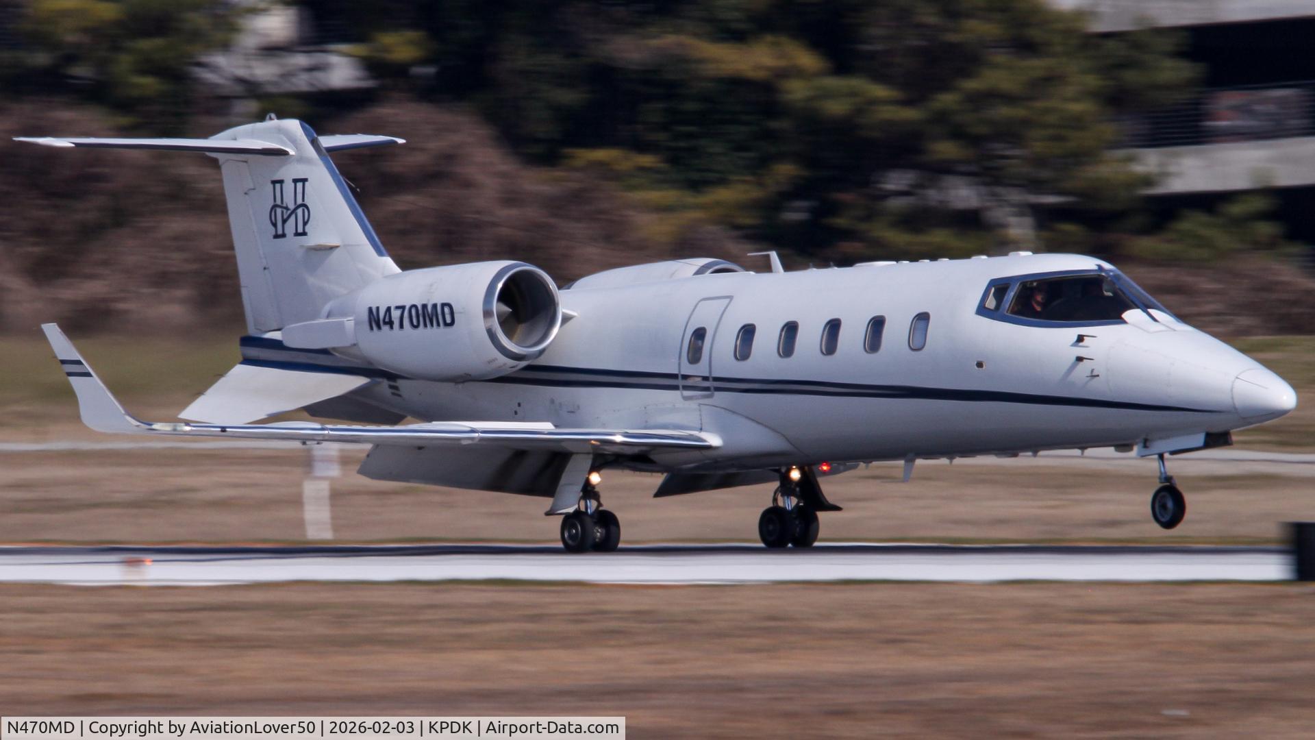 N470MD, 2000 Learjet Inc 60 C/N 187, Lear 60