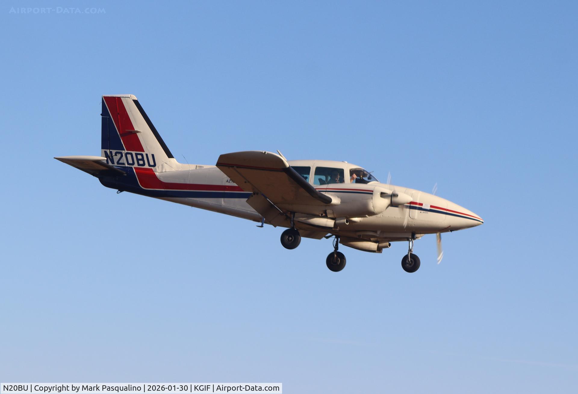 N20BU, 1977 Piper PA-23-250 C/N 27-7754063, Piper PA-23-250