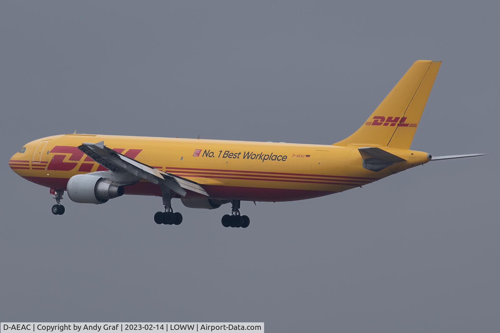 D-AEAC, 1991 Airbus A300B4-622R(F) C/N 602, DHL A300-600F