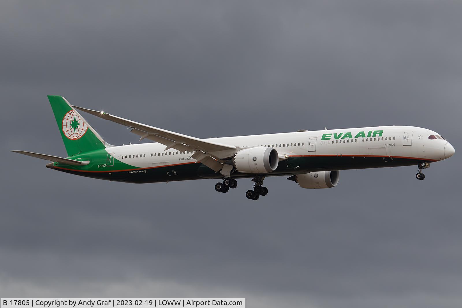 B-17805, 2019 Boeing 787-10 Dreamliner Dreamliner C/N 63512, Eva Air 787-10